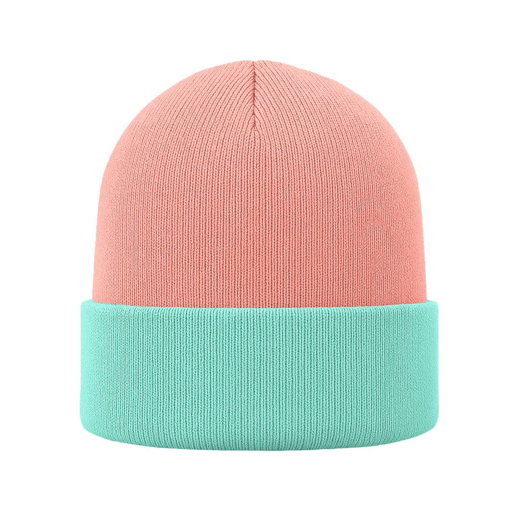 Gorro | Combinado | Cabeza durazno (C128) / Frente aqua (C128)