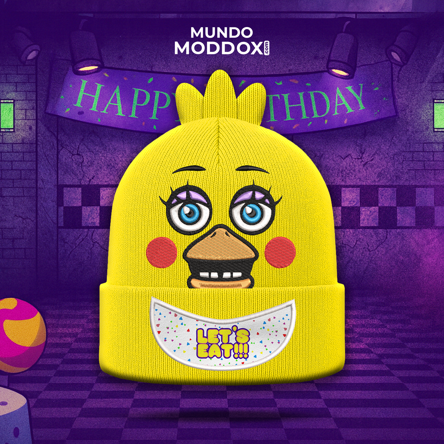 Gorro | Five Nights At Freddy´s | Toy Chica