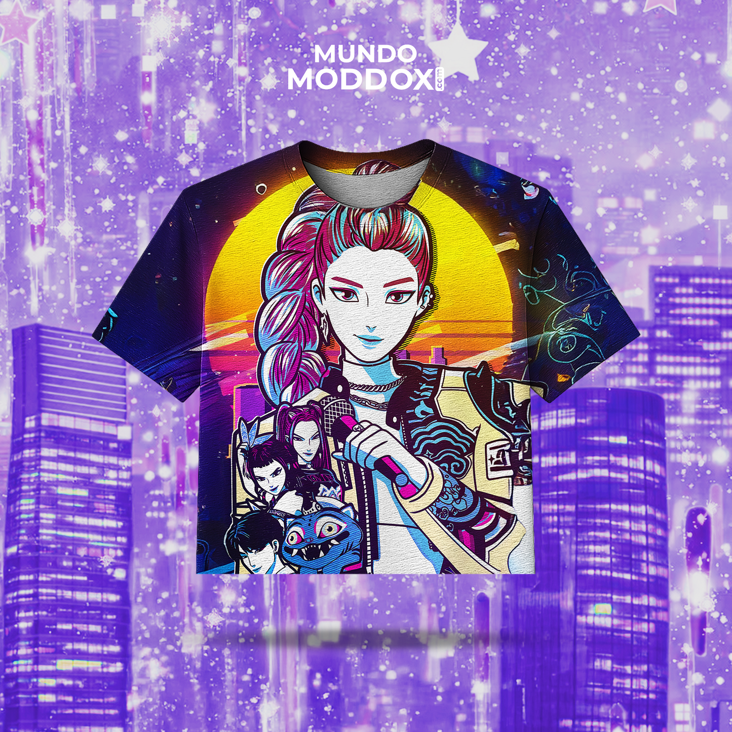 Crop Top | Kpop Demon Hunters | Cyber Rumi