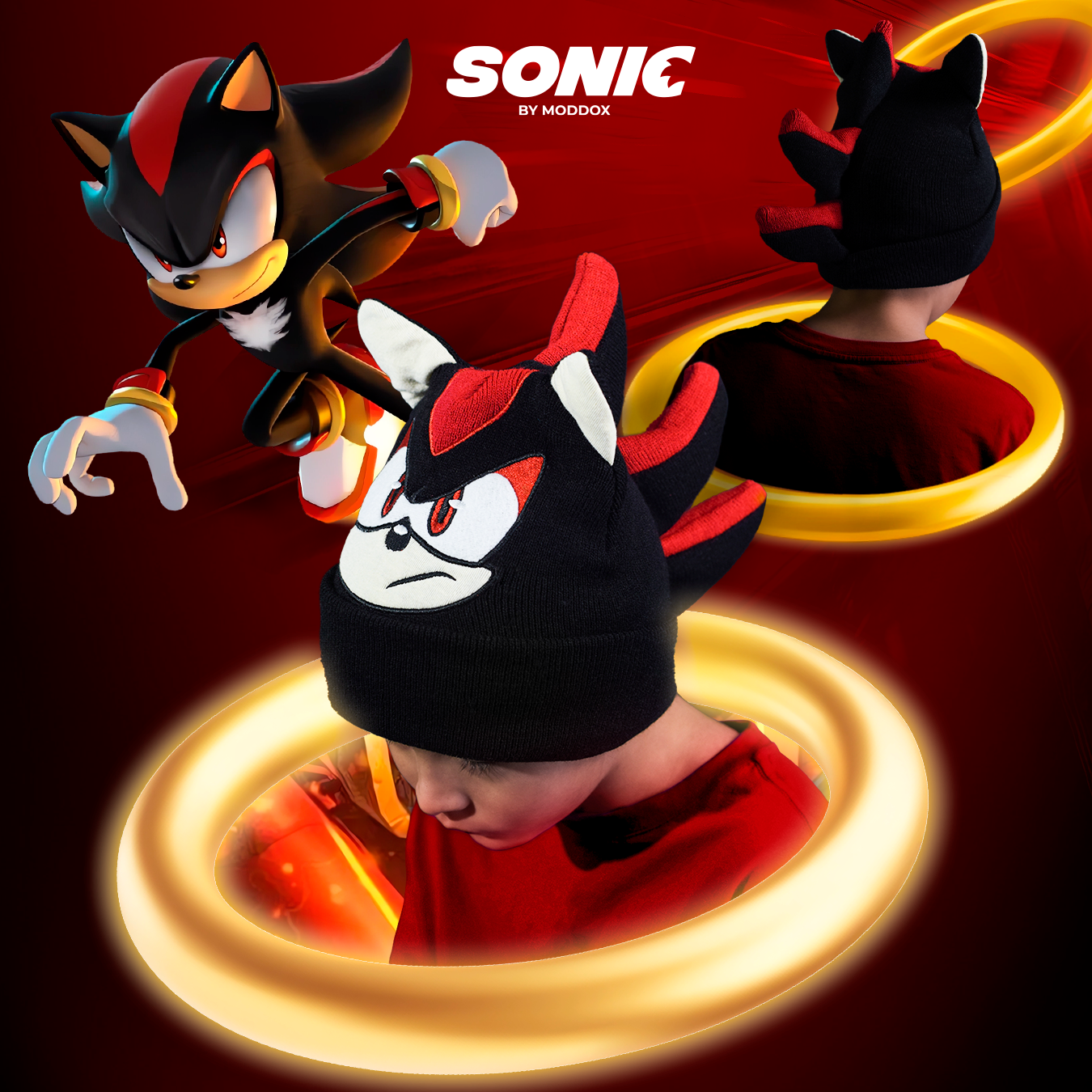 Gorro | Sonic | Shadow