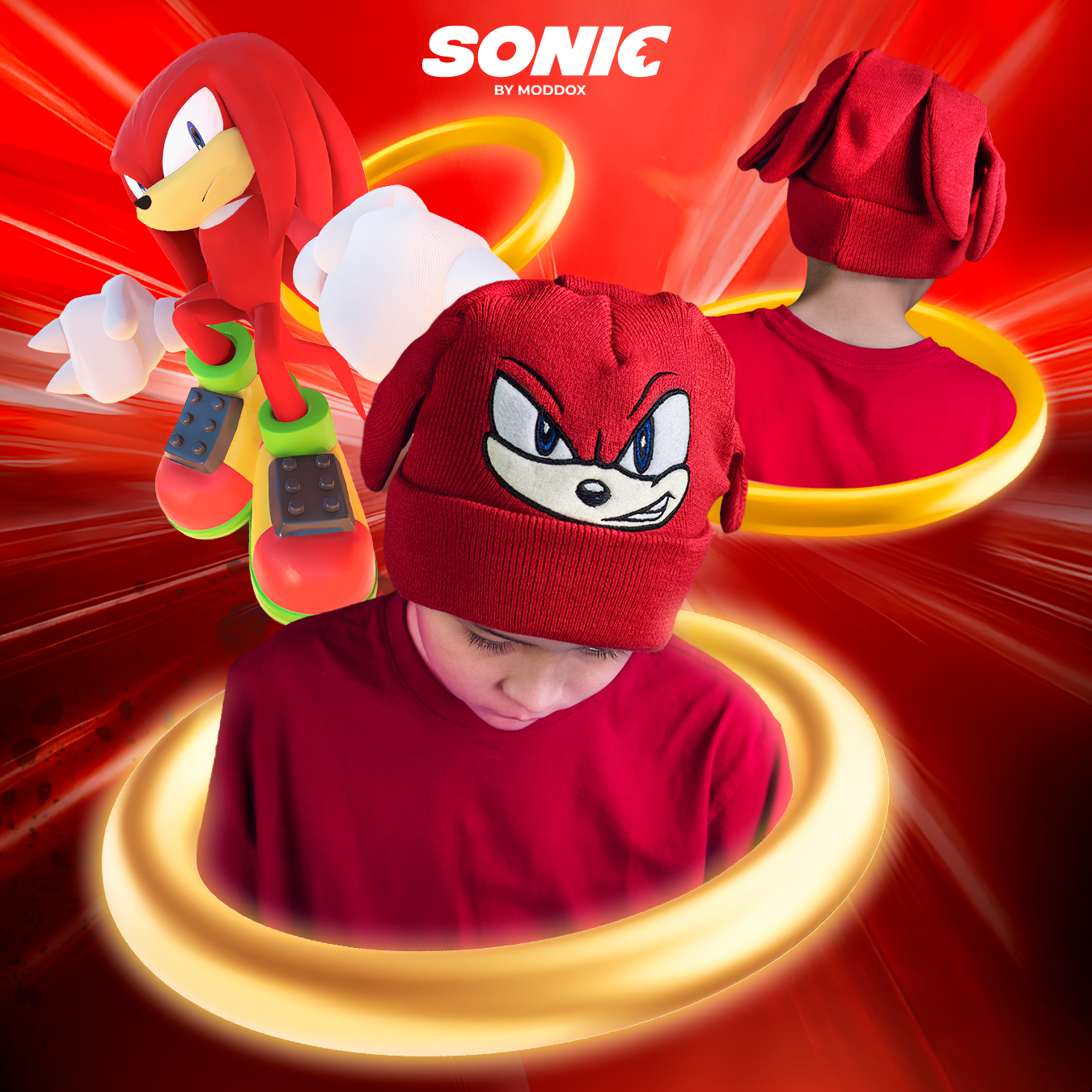 Gorro | Sonic | Knuckles