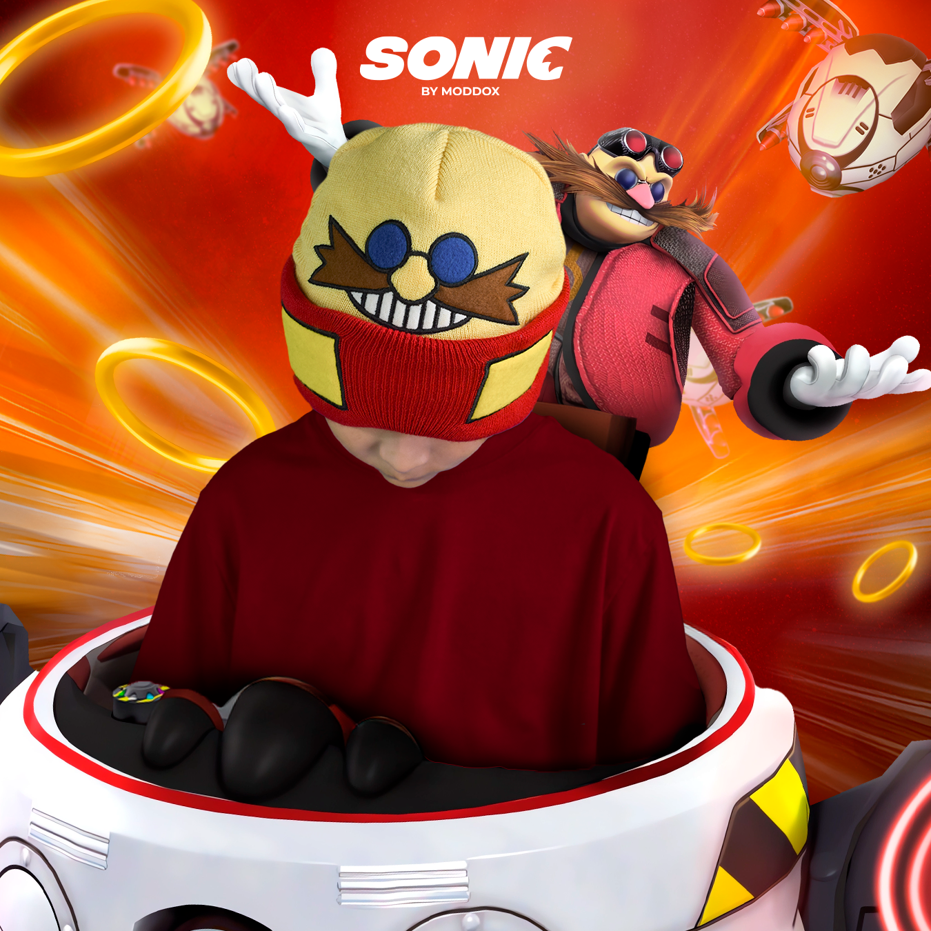 Gorro | Sonic | Eggman