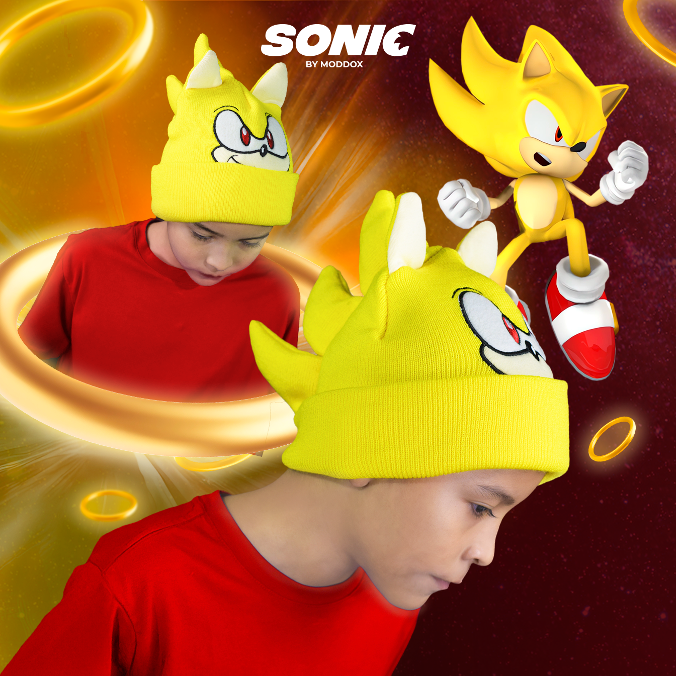 Gorro | Sonic | Super sonic
