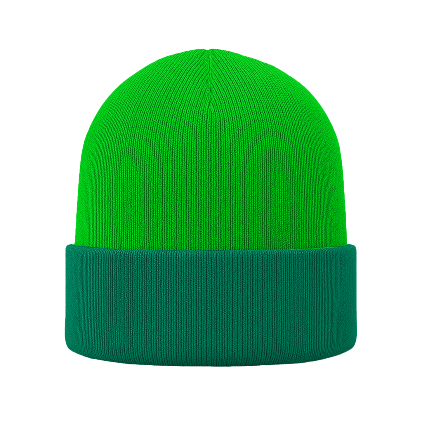 Gorro | Combinado | Cabeza verde limón (C151) / Frente verde botella (C133)