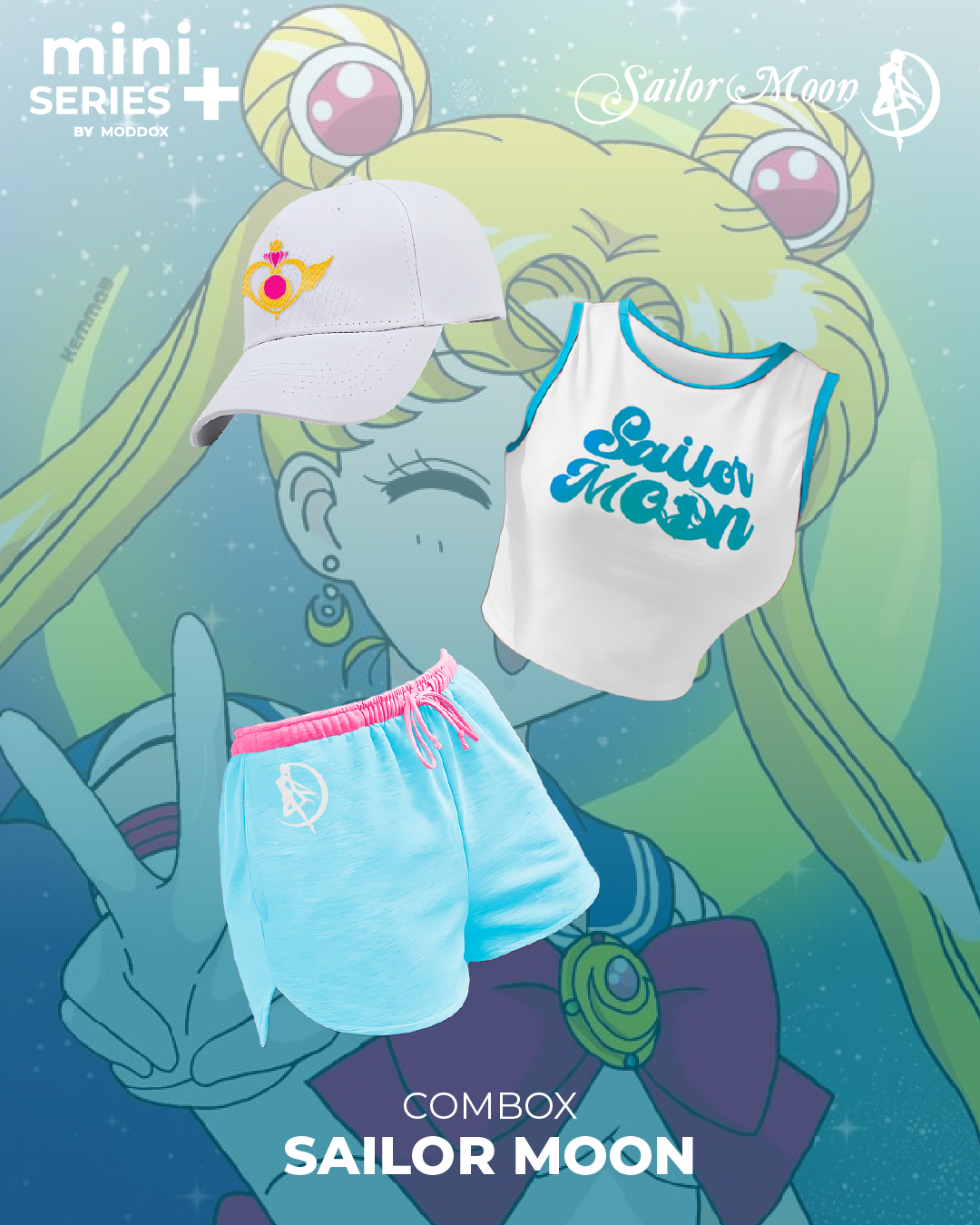 Conjunto | sailor moon | moon light