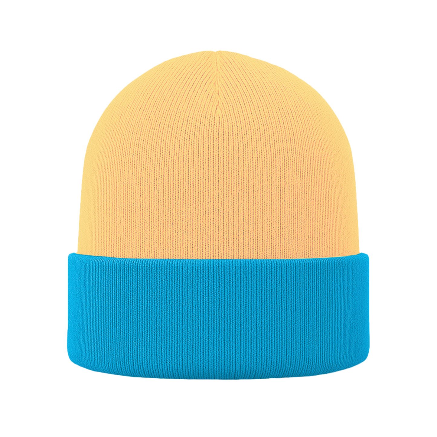 Gorro | Combinado | Cabeza crema (C471) / Frente turquesa (C173)