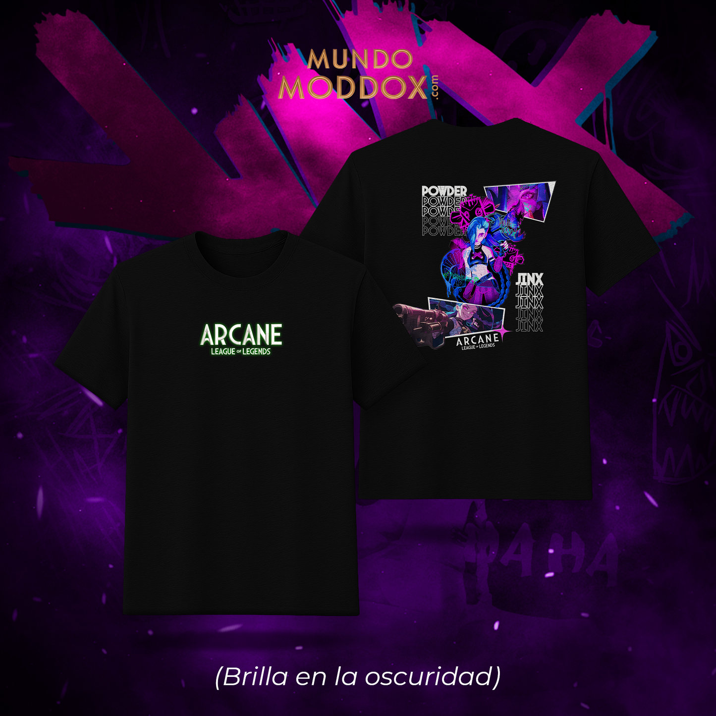 T-shirt | Arcane | Jinx