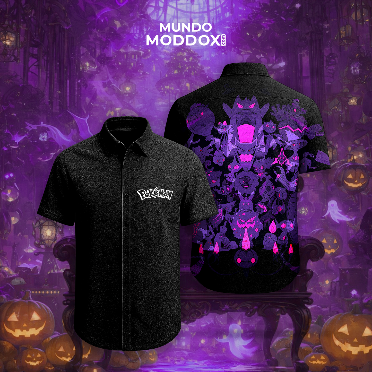 camisa | Pokémon | Ghost Team