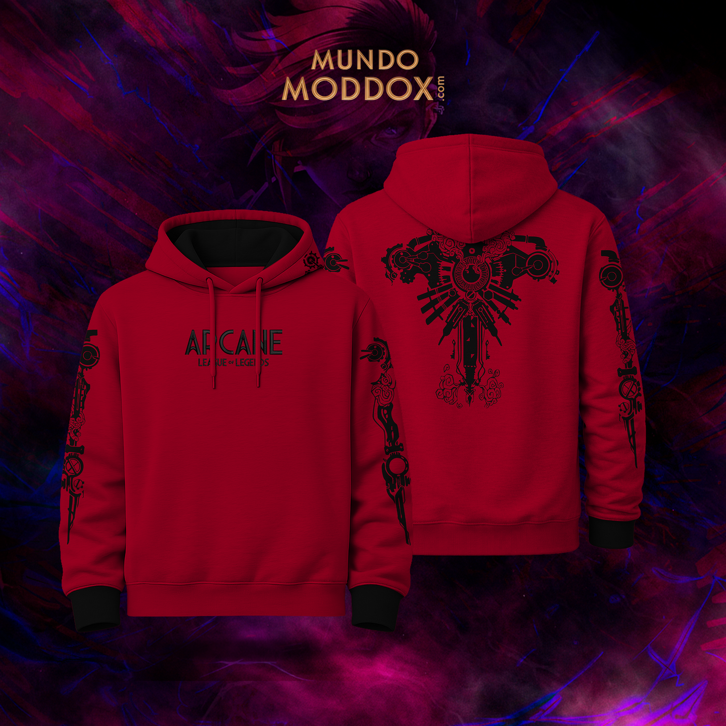Hoodie | Arcane | Vi