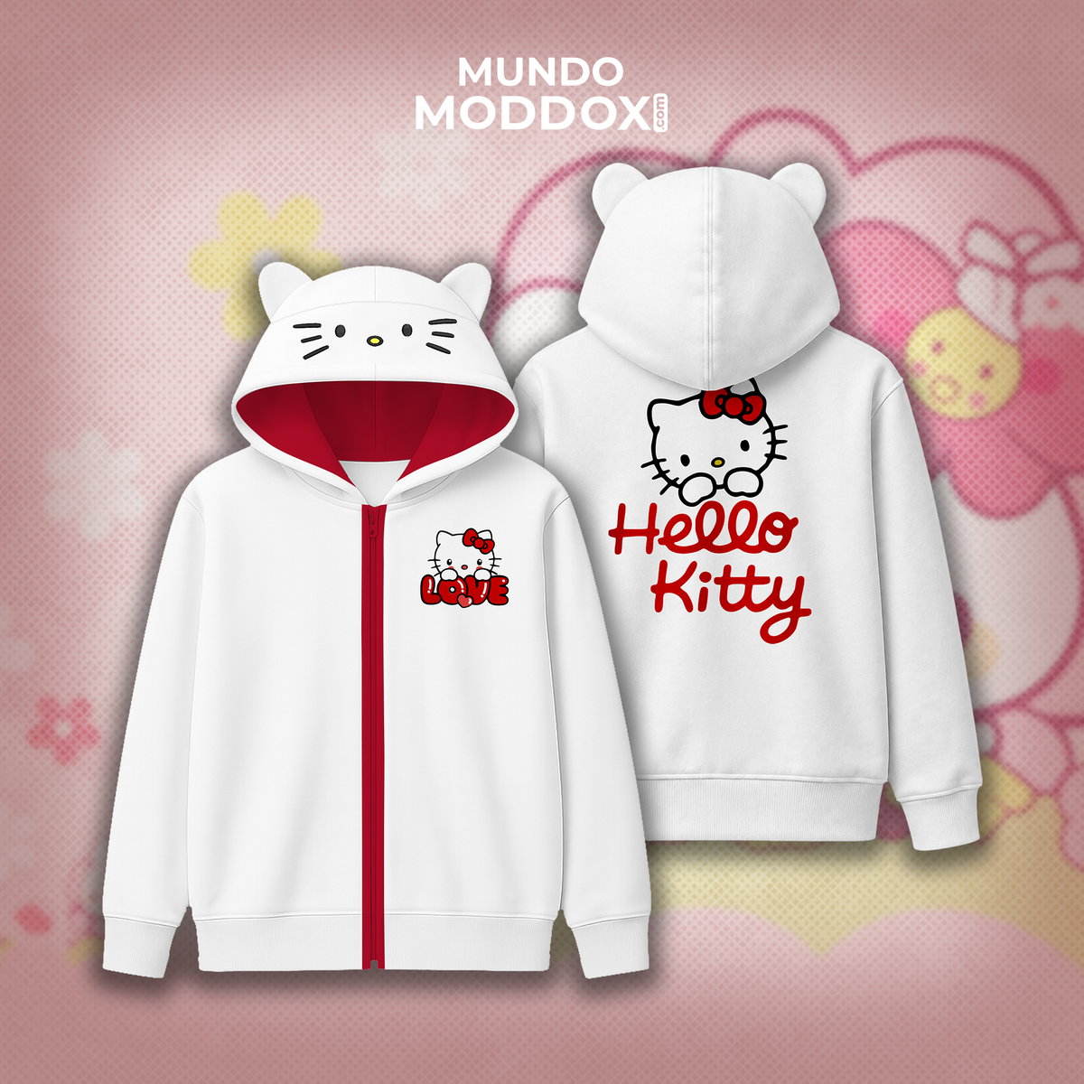 Hoodie | Sanrio | Maximum Hello Kitty