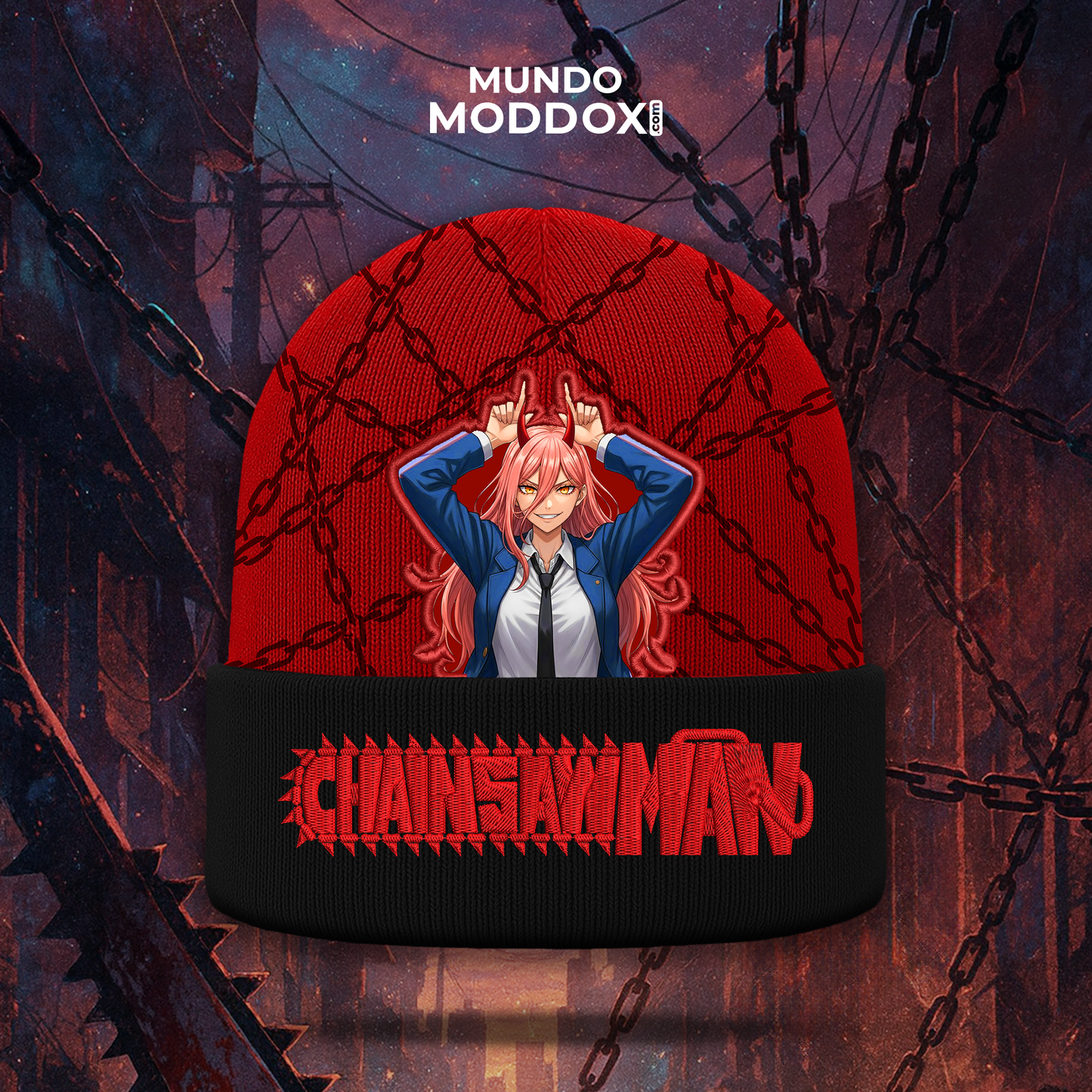 Gorro | Chainsaw Man | Power Chains