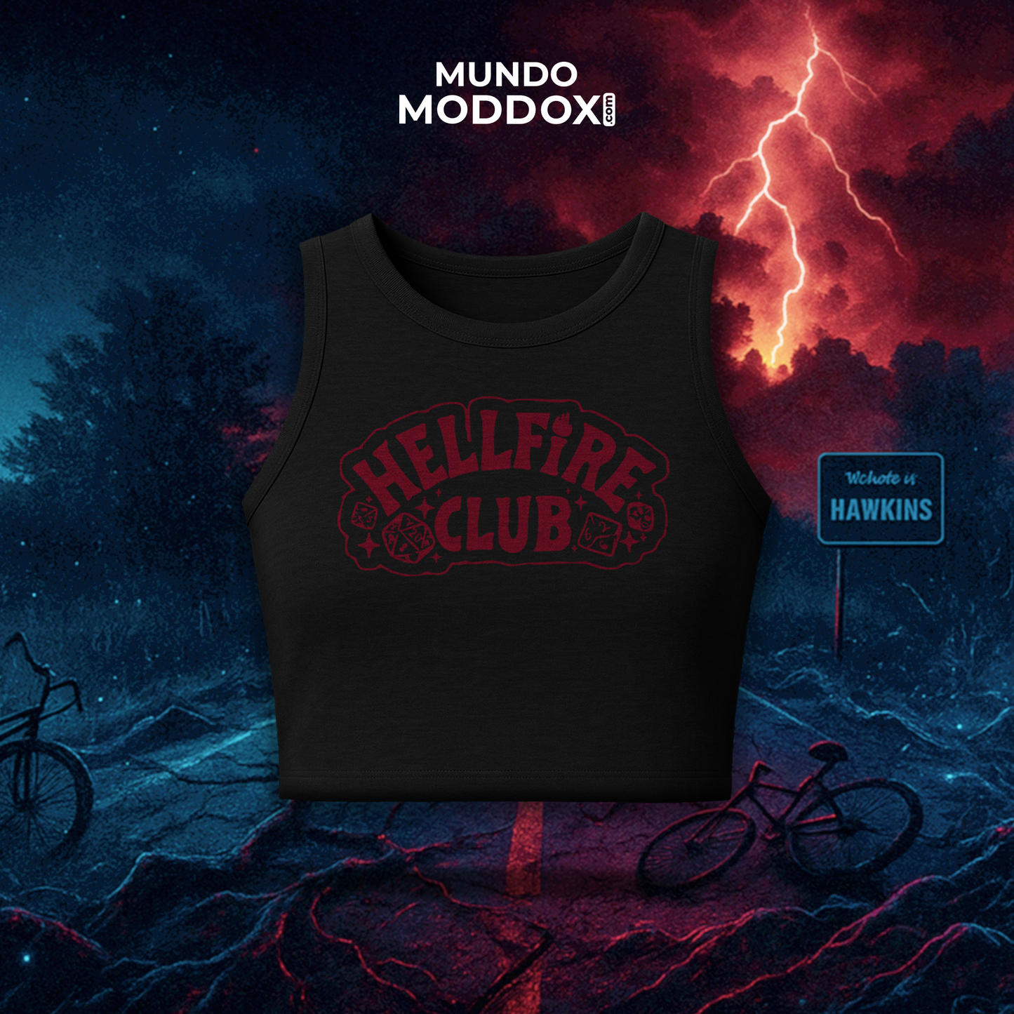 Crop Top | Stranger Things | Club
