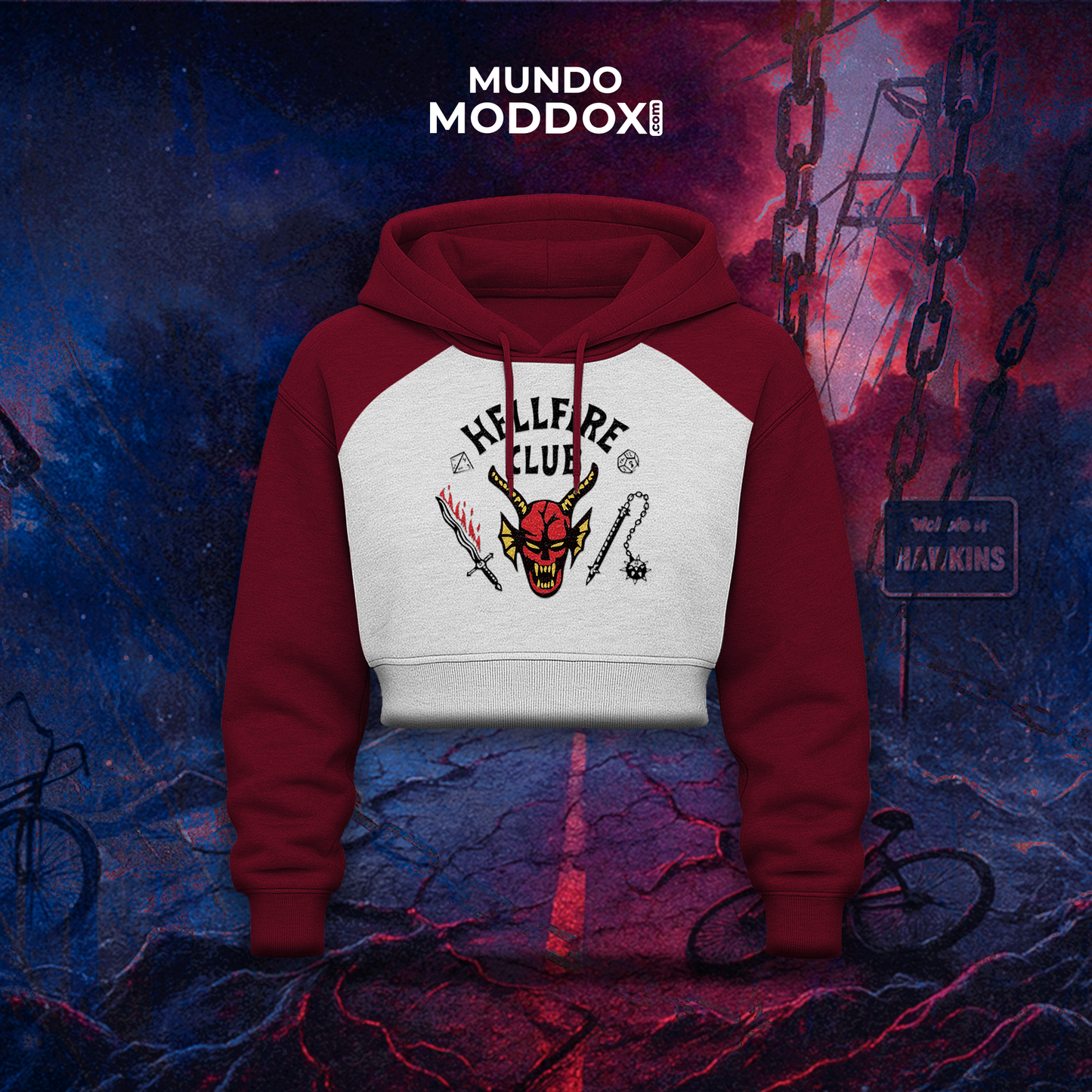 Hoodie | Stranger Things | Hellfire Club