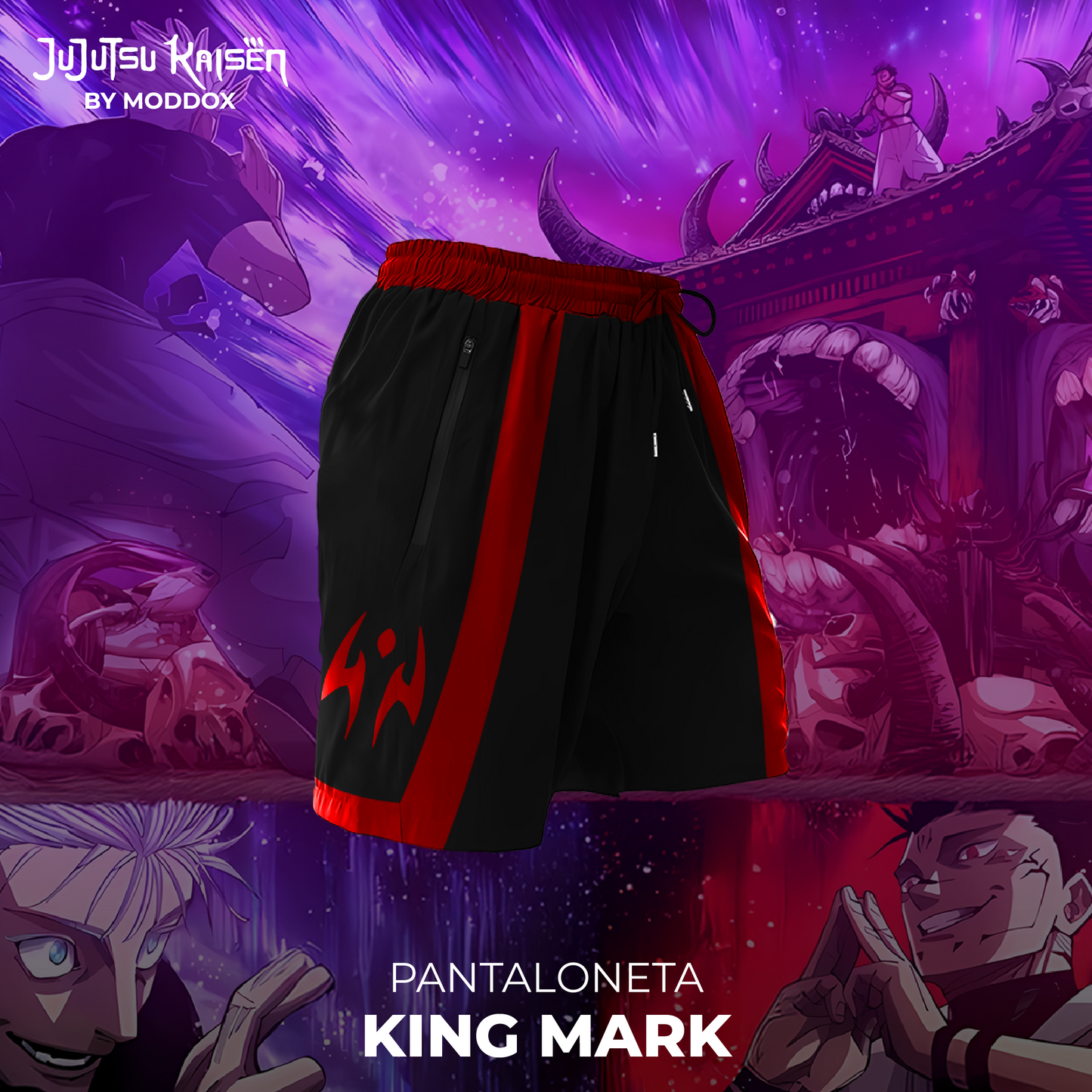 Pantaloneta | Jujutsu kaisen | King Mark