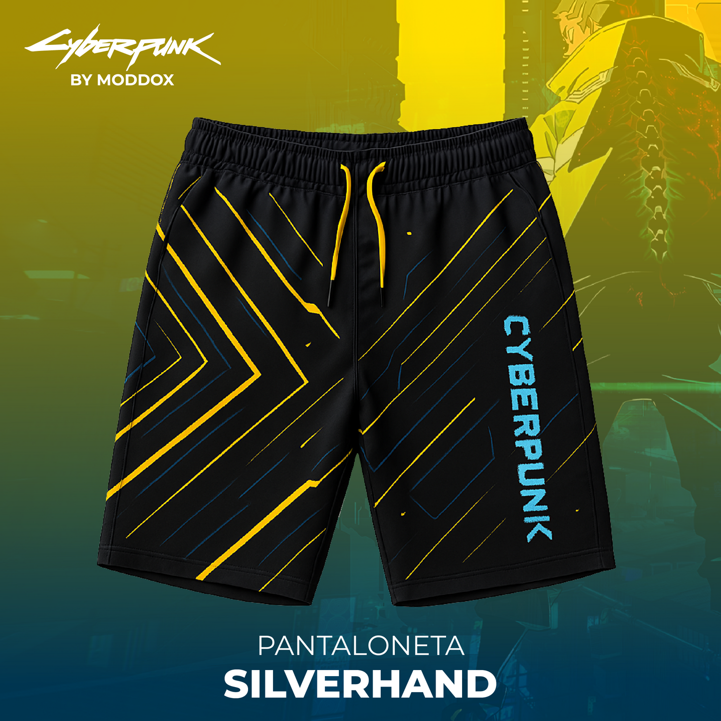 Pantaloneta | Cyberpunk | Silverhand