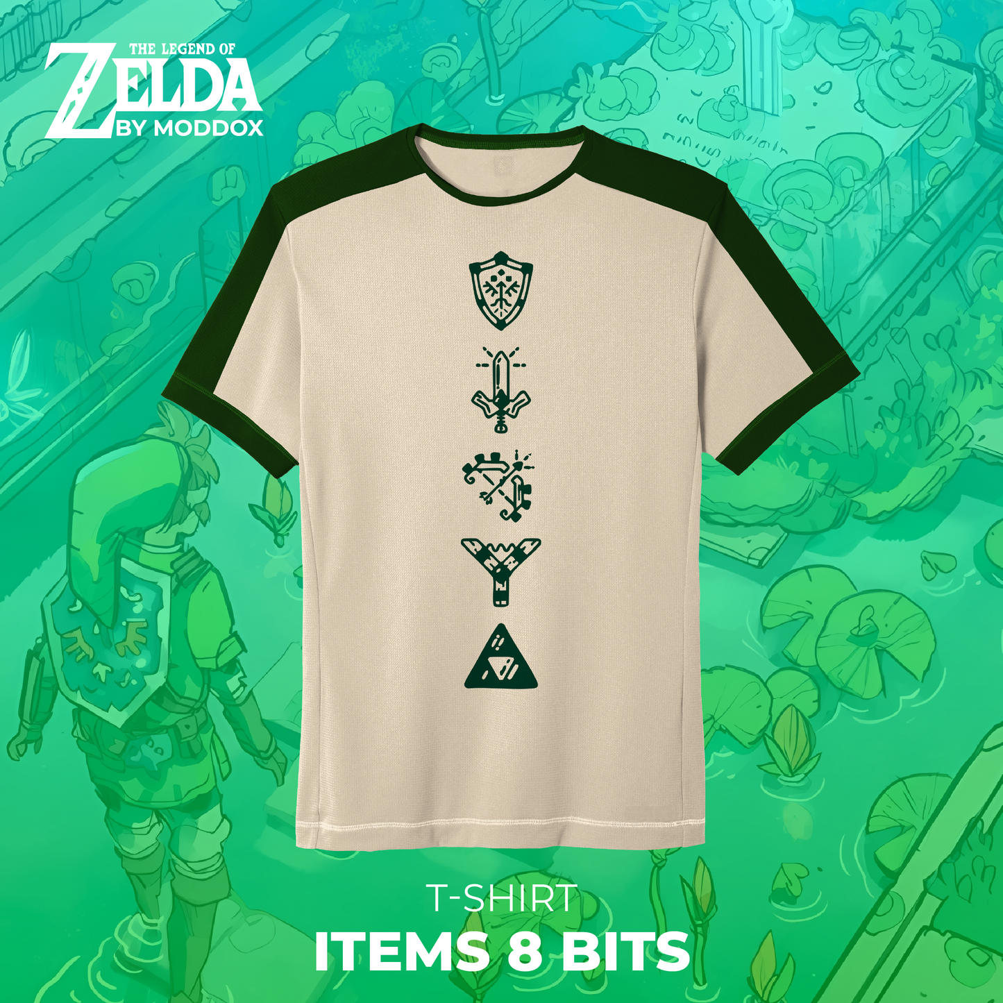 T-Shirt | Pokemon | Items 8 Bits