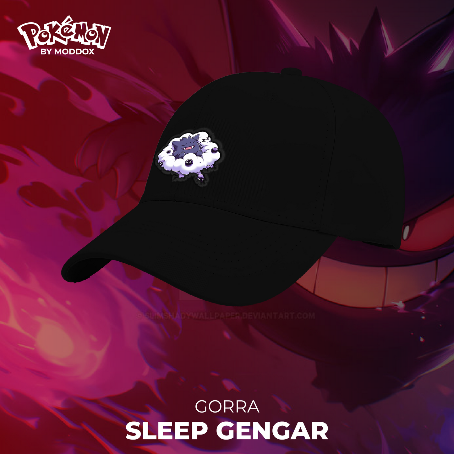 Gorra | Pokemon | Sleep Gengar
