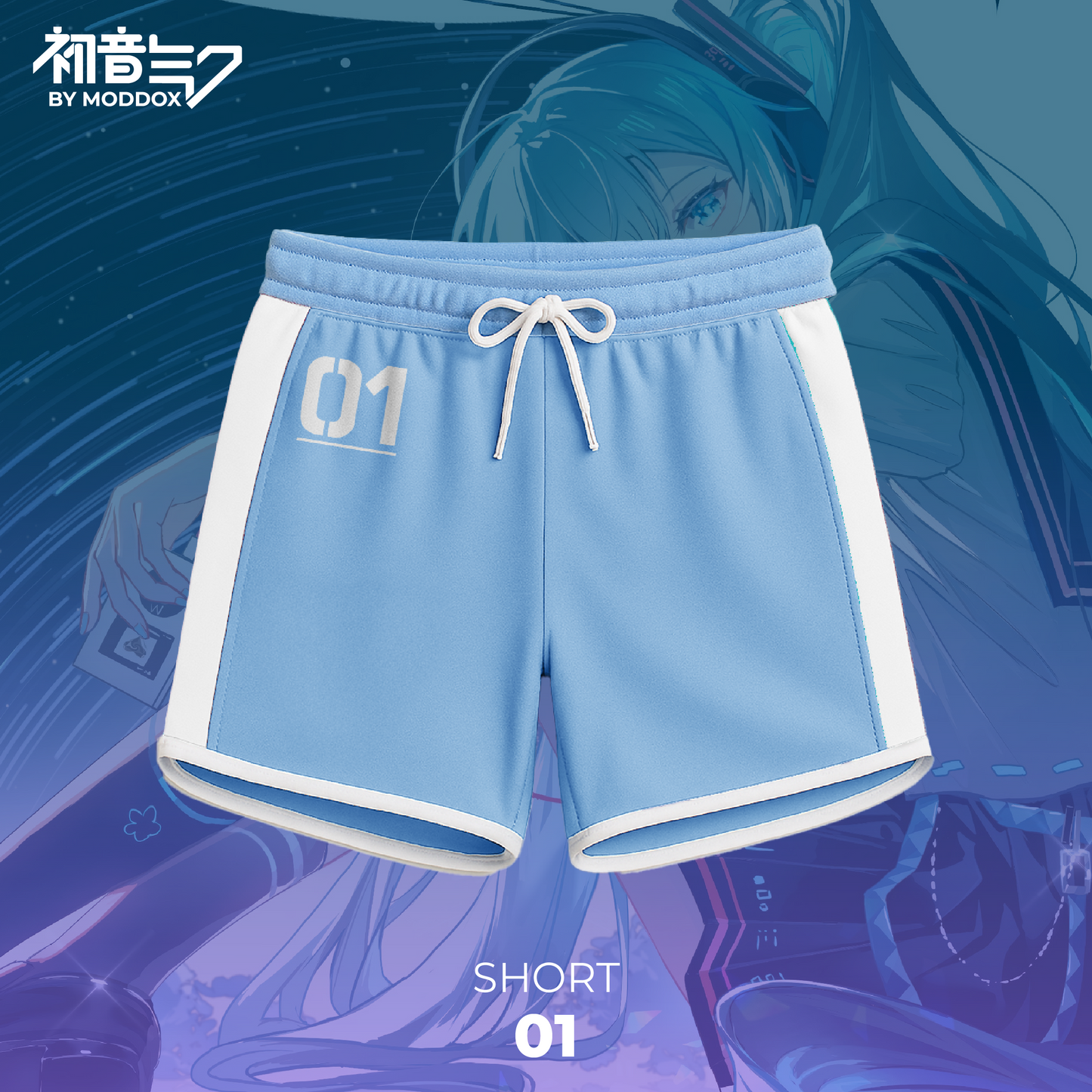 Short bicolor | Miku | 01