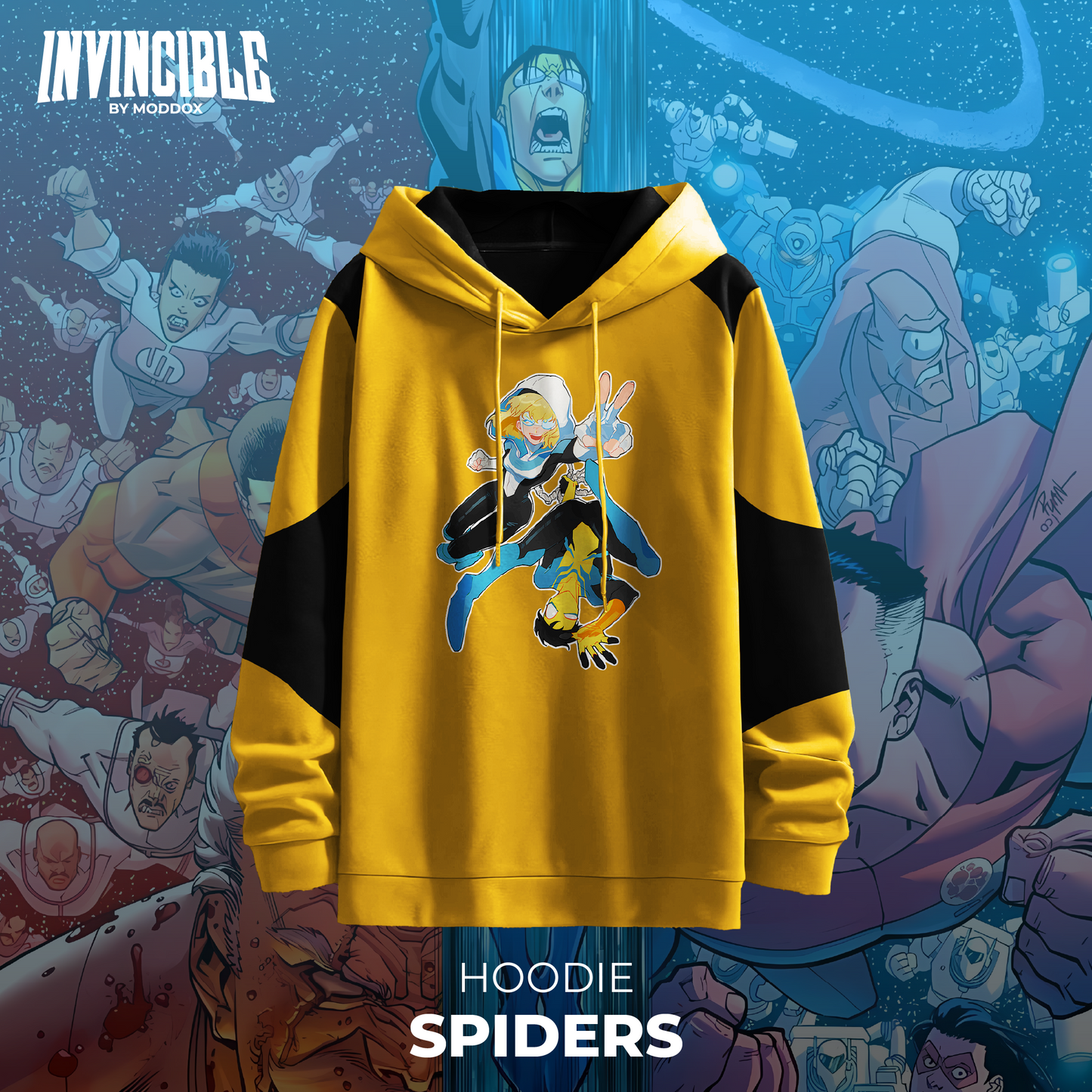 Hoodie | Invincible | Spiders