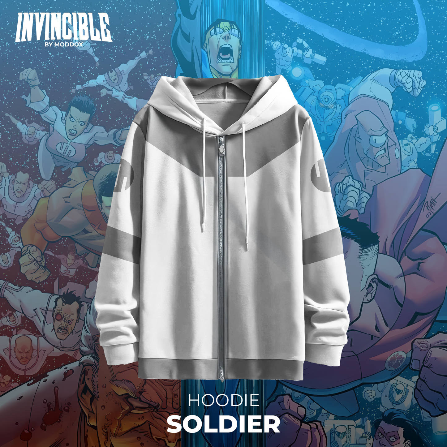 Hoodie | Invincible | Soldier