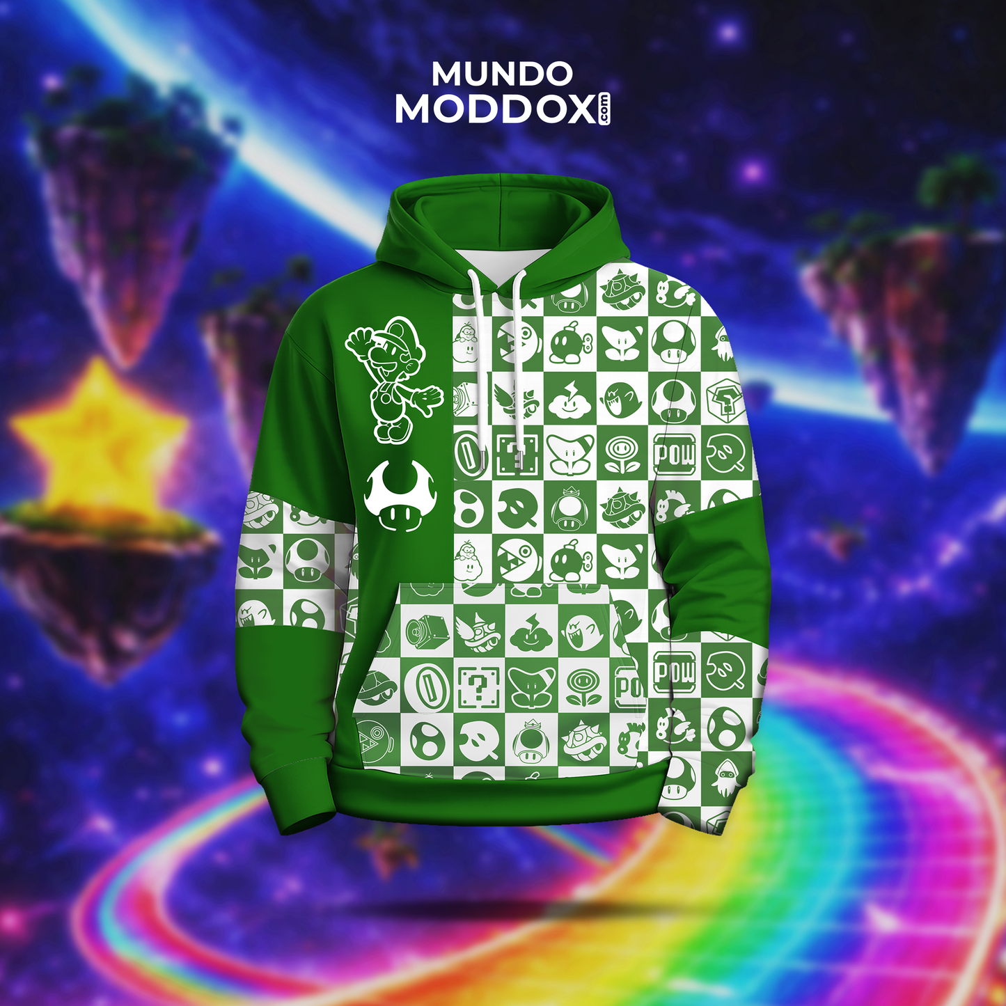 Hoodie | Mario Bros | Power Ups