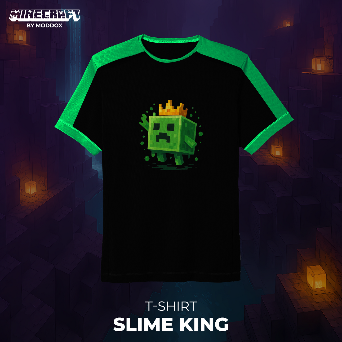 T-Shirt | Minecraft | Slime King