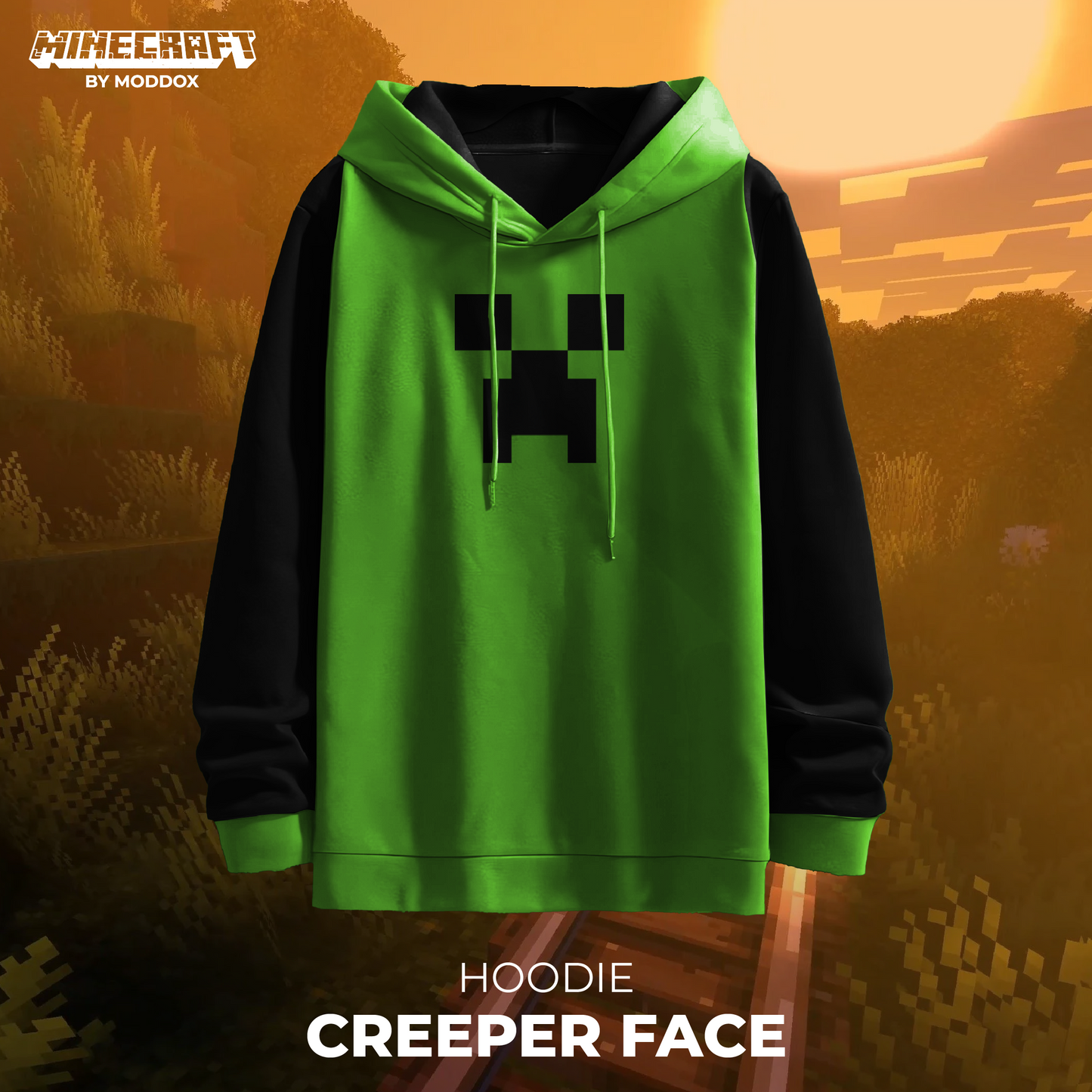 Hoodie | Minecraft | Creeper Face
