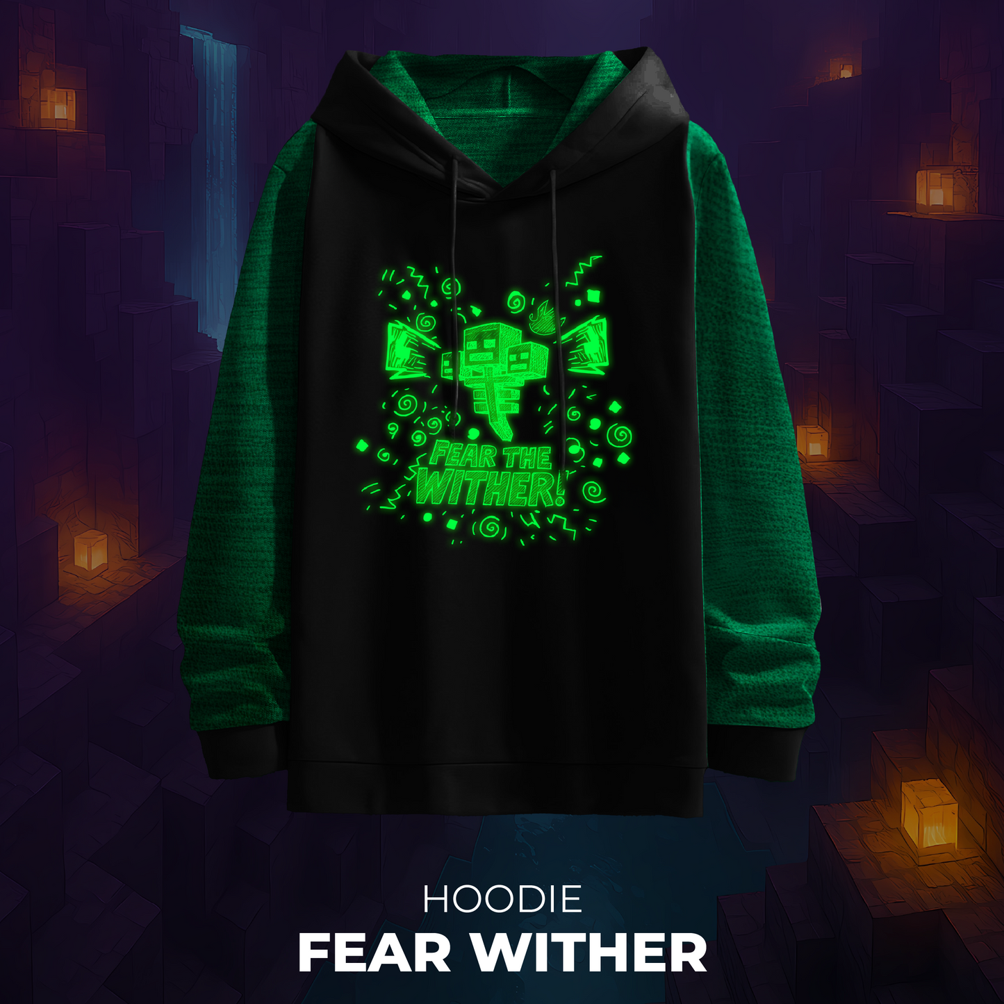 Hoodie | Minecraft | Fear Wither