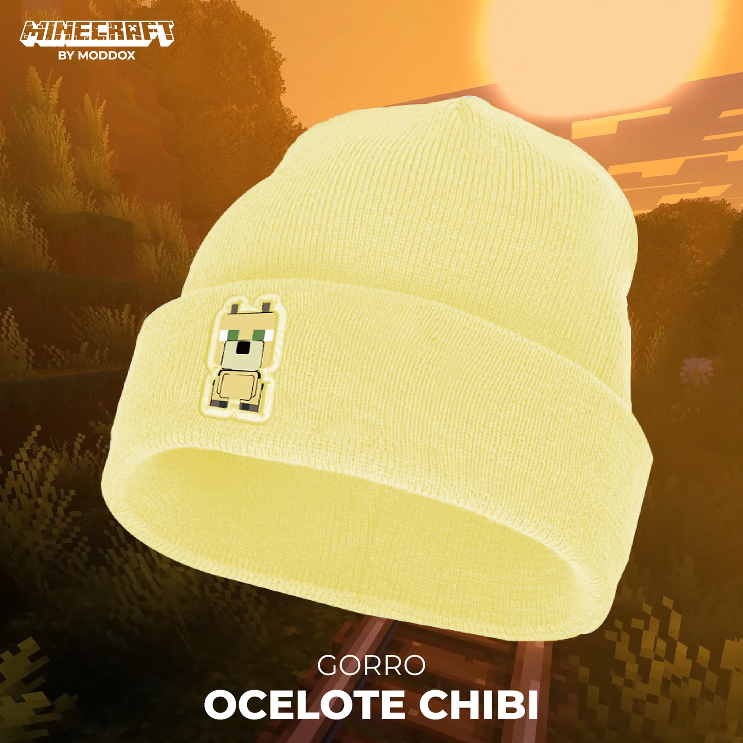 Gorro | Minecraft | Ocelote Chibi