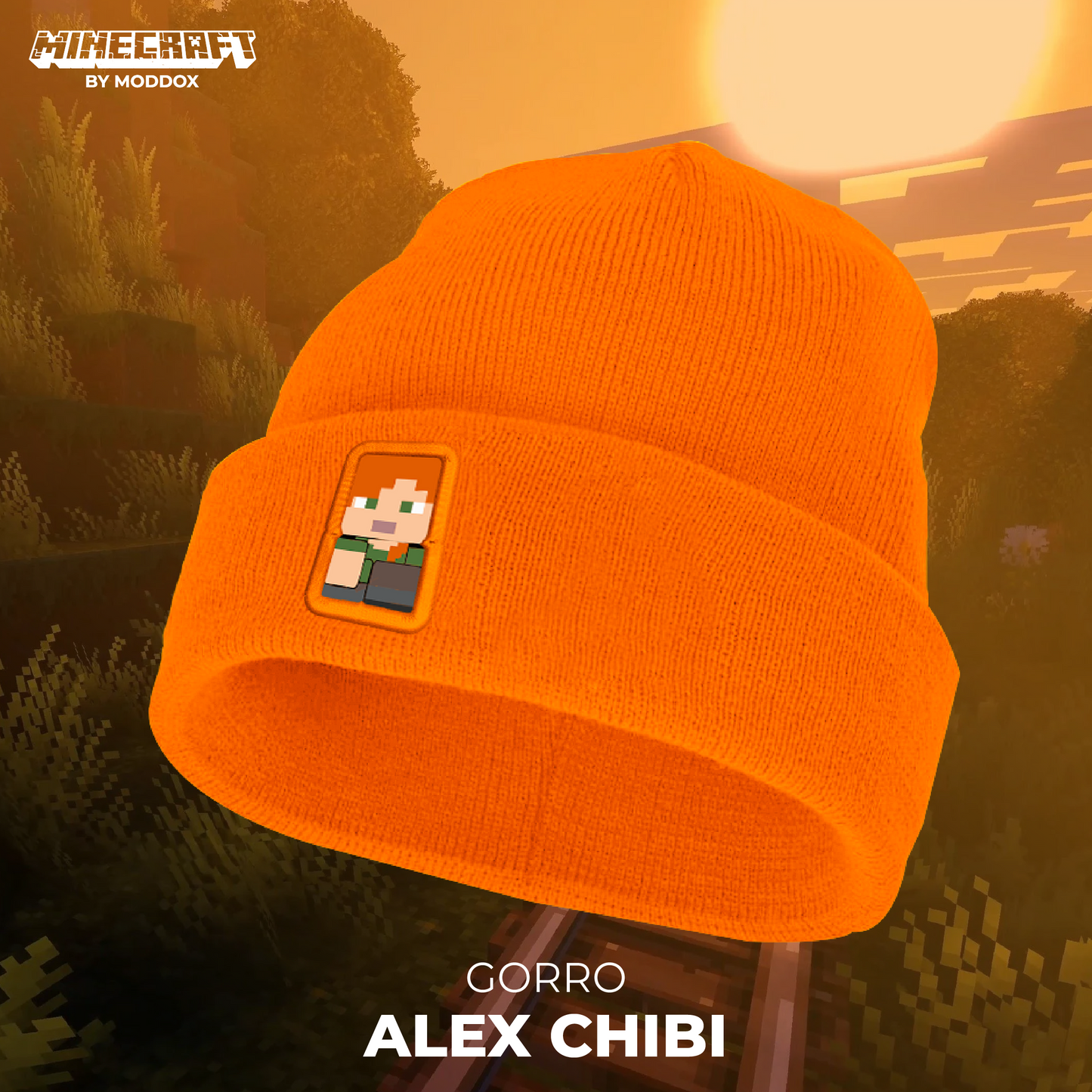 Gorro | Minecraft | Alex Chibi