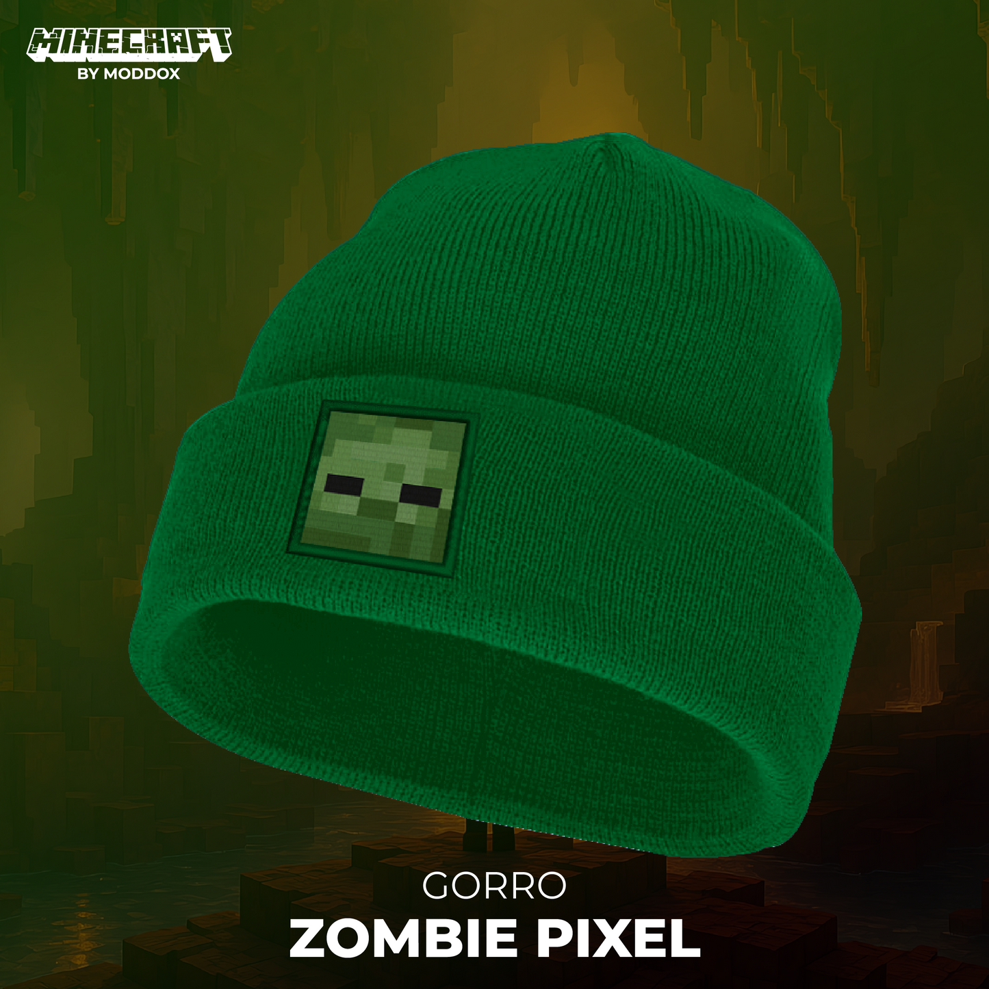 Gorro | Minecraft | Zombie Pixel