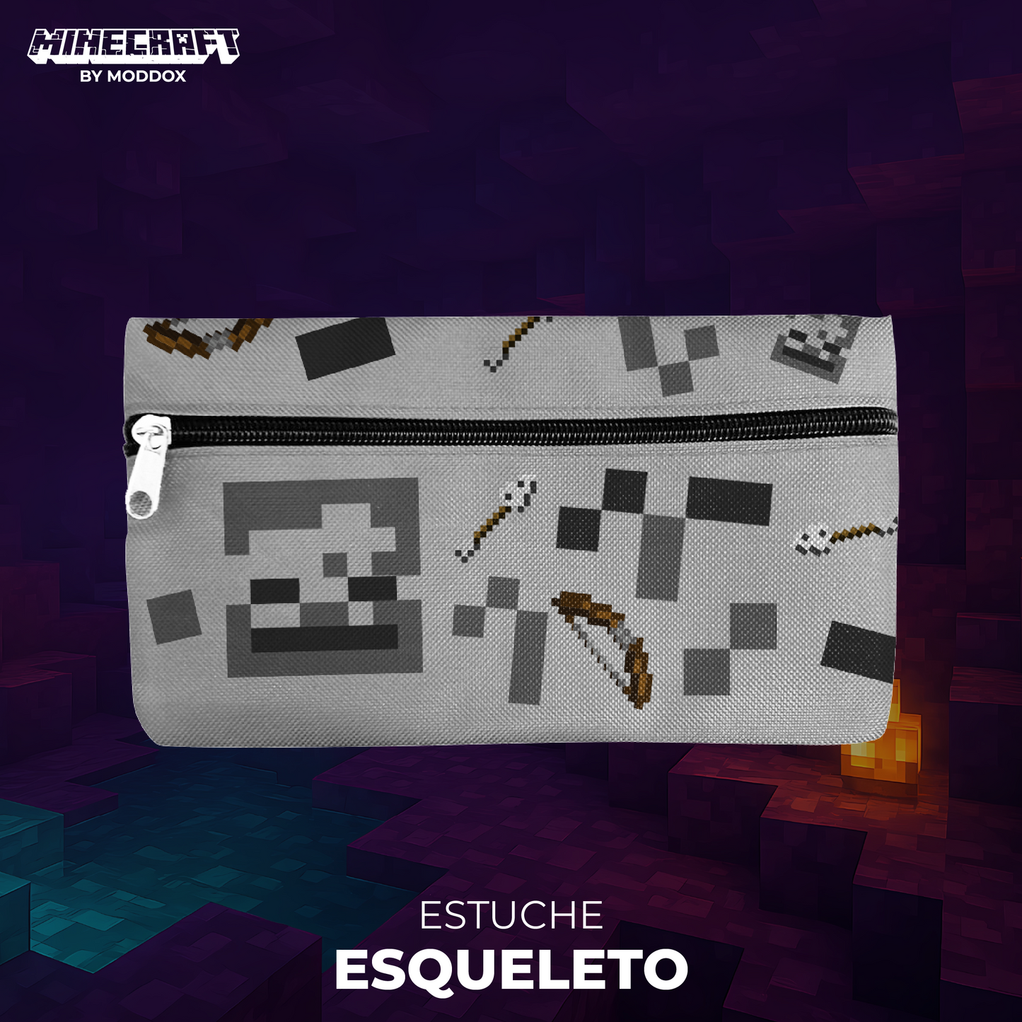 Estuche | Minecraft | Esqueleto