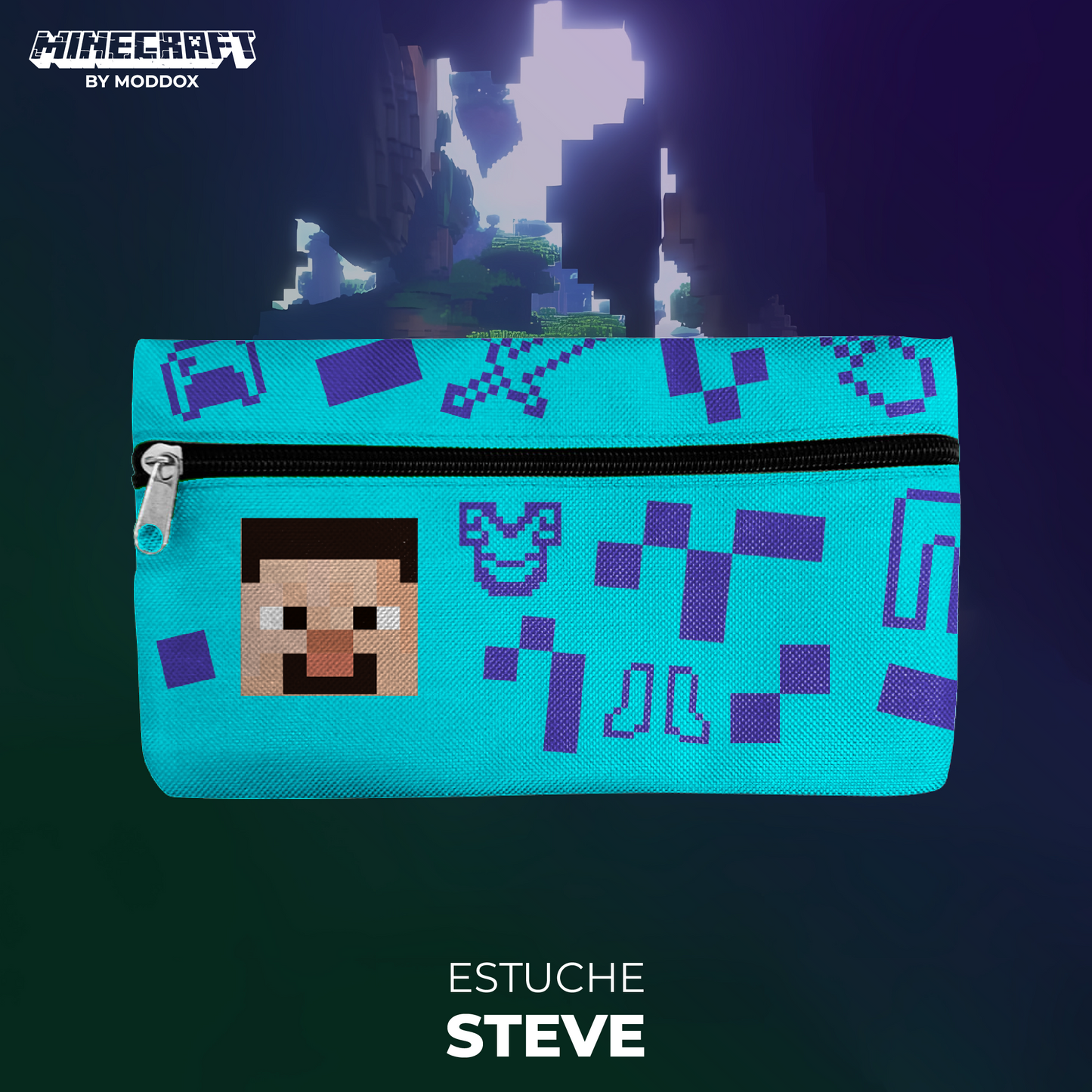 Estuche | Minecraft | Steve