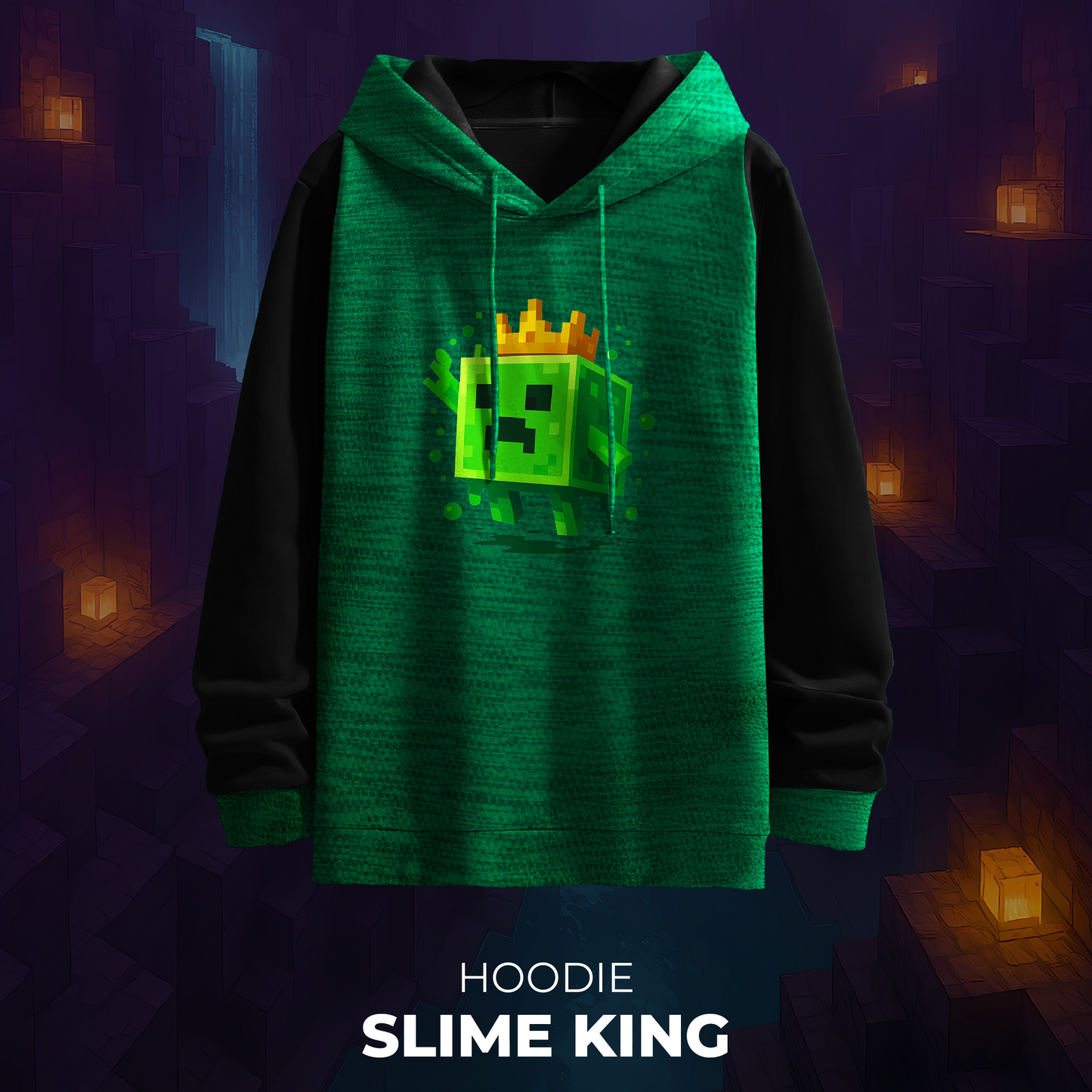 Hoodie | Minecraft | Slime King