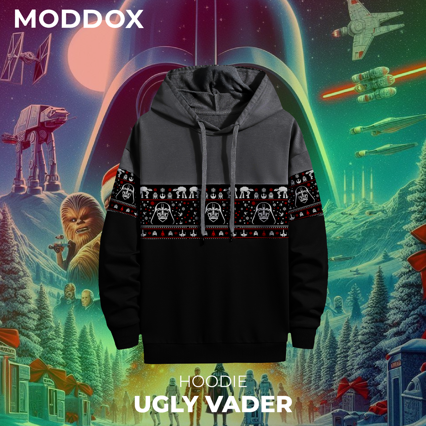 Hoodie | Star Wars | Ugly Vader