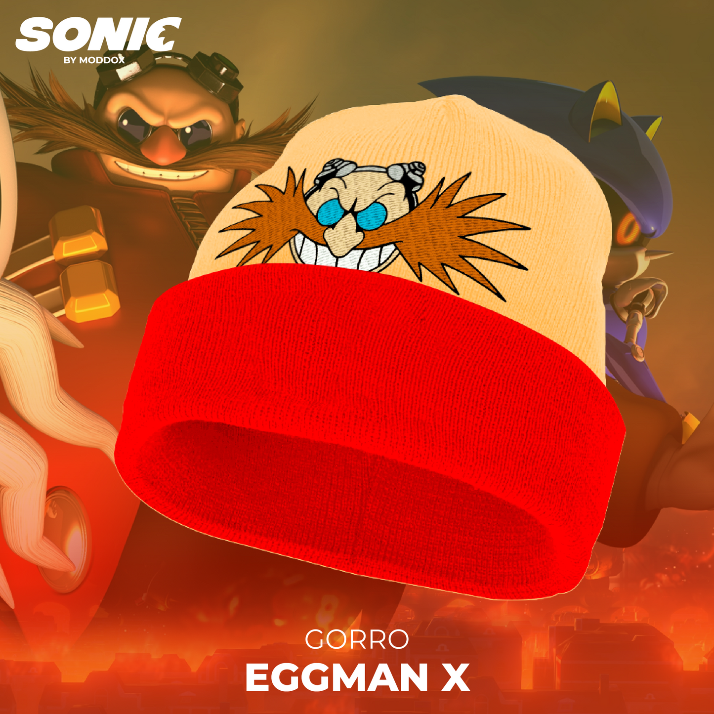 Gorro | Sonic | Eggman X
