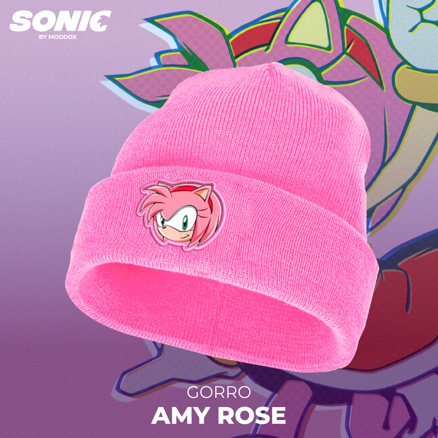Gorro | Sonic | Amy Rose
