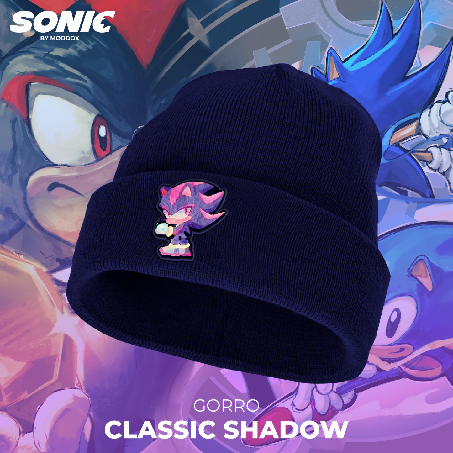 Gorro | Sonic | Classic Shadow