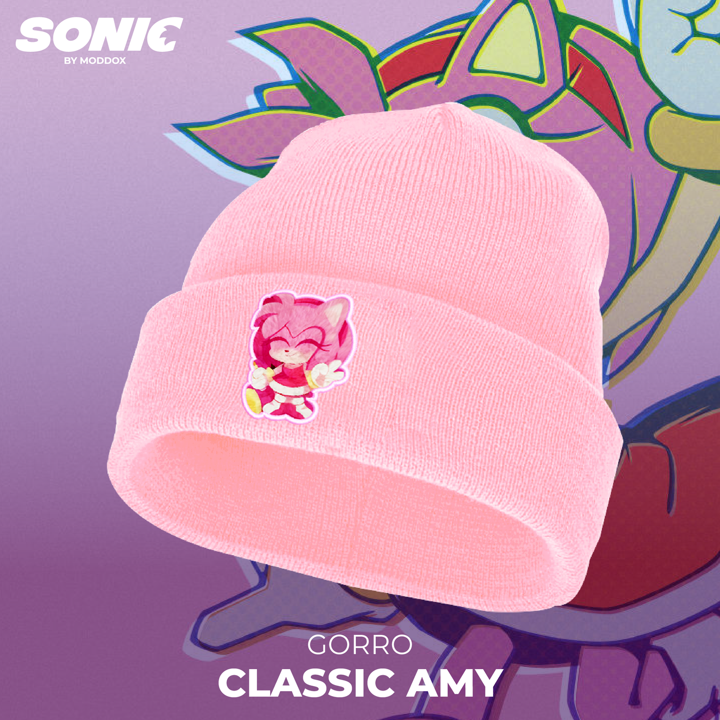 Gorro | Sonic | Classic Amy