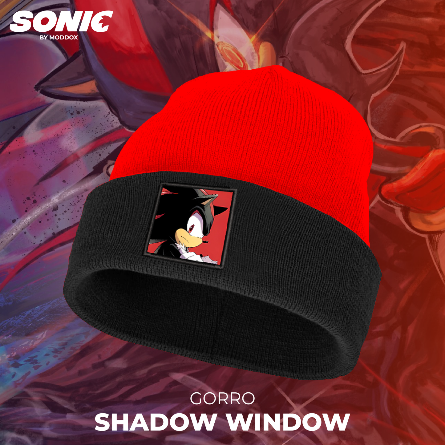 Gorro | Sonic | Shadow Window