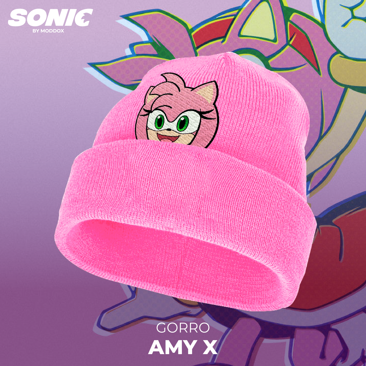 Gorro | Sonic | Amy X