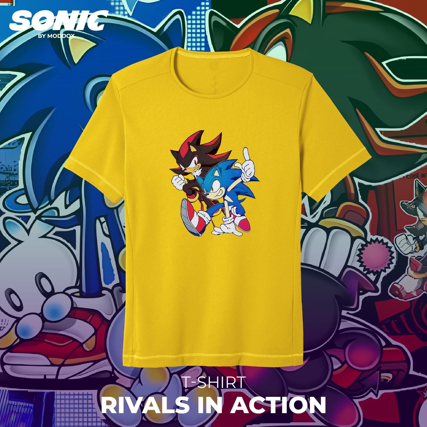 T-Shirt | Sonic | Rivals in Action