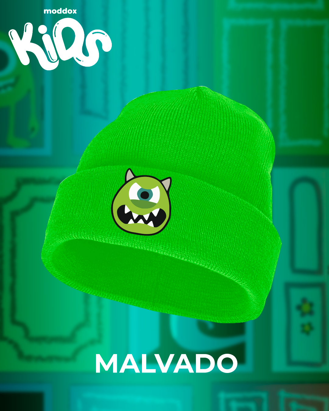 Gorro | Monster inc. | Cuchurrumin - Mike Wazowski
