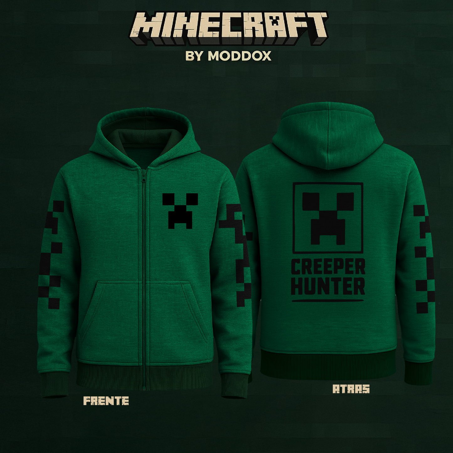 Hoodie | Minecraft | Creeper Hunter