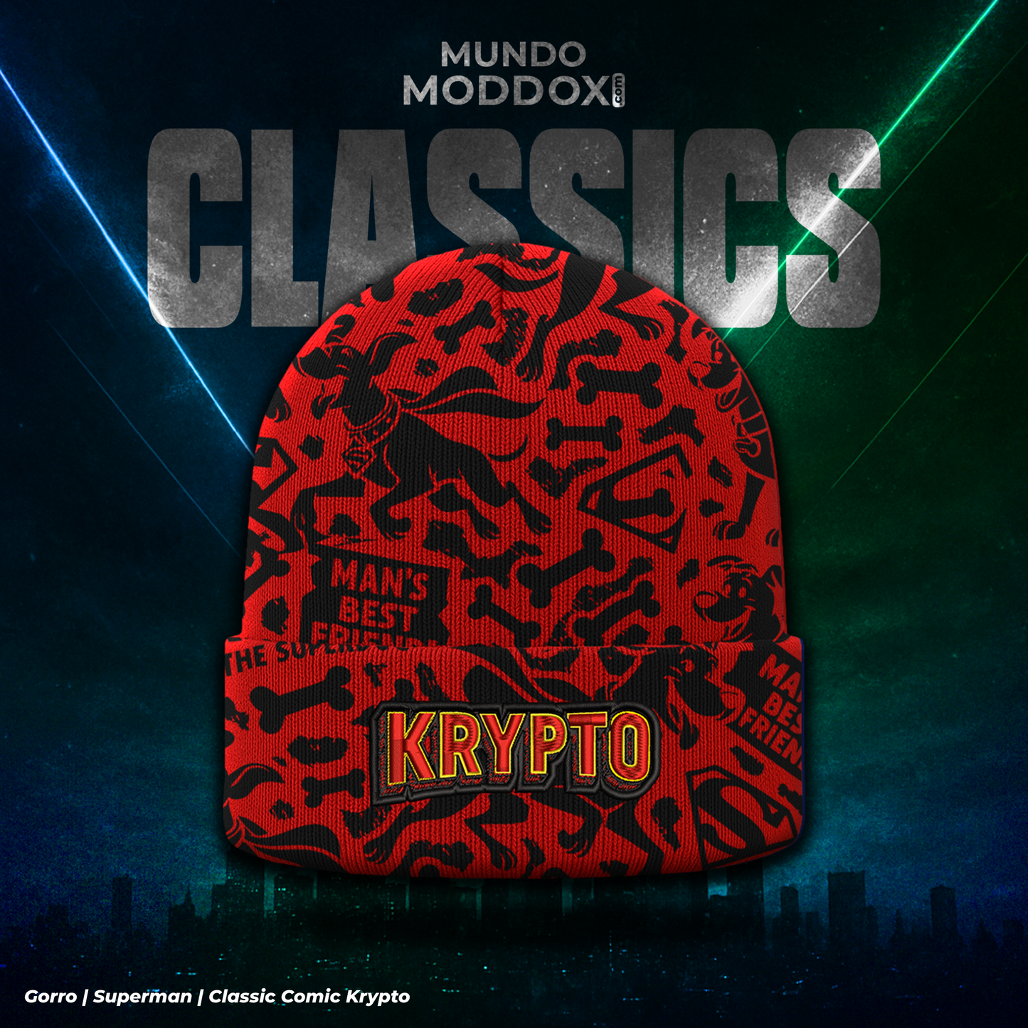 Gorro | Superman | Classic Comic Krypto