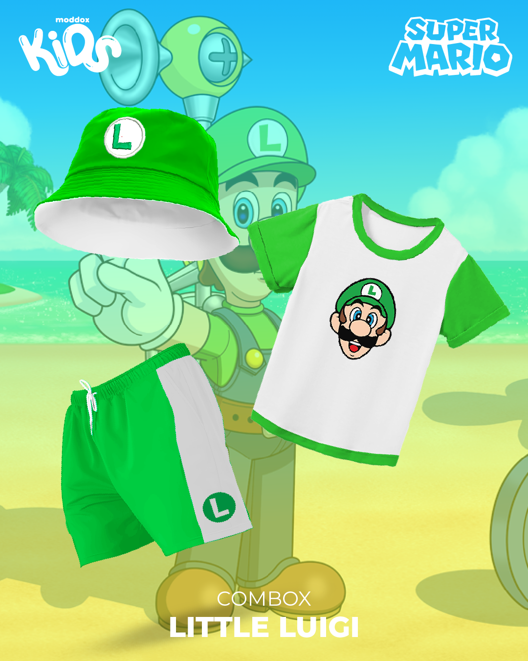 Conjunto | Mario Bros | Little Luigi