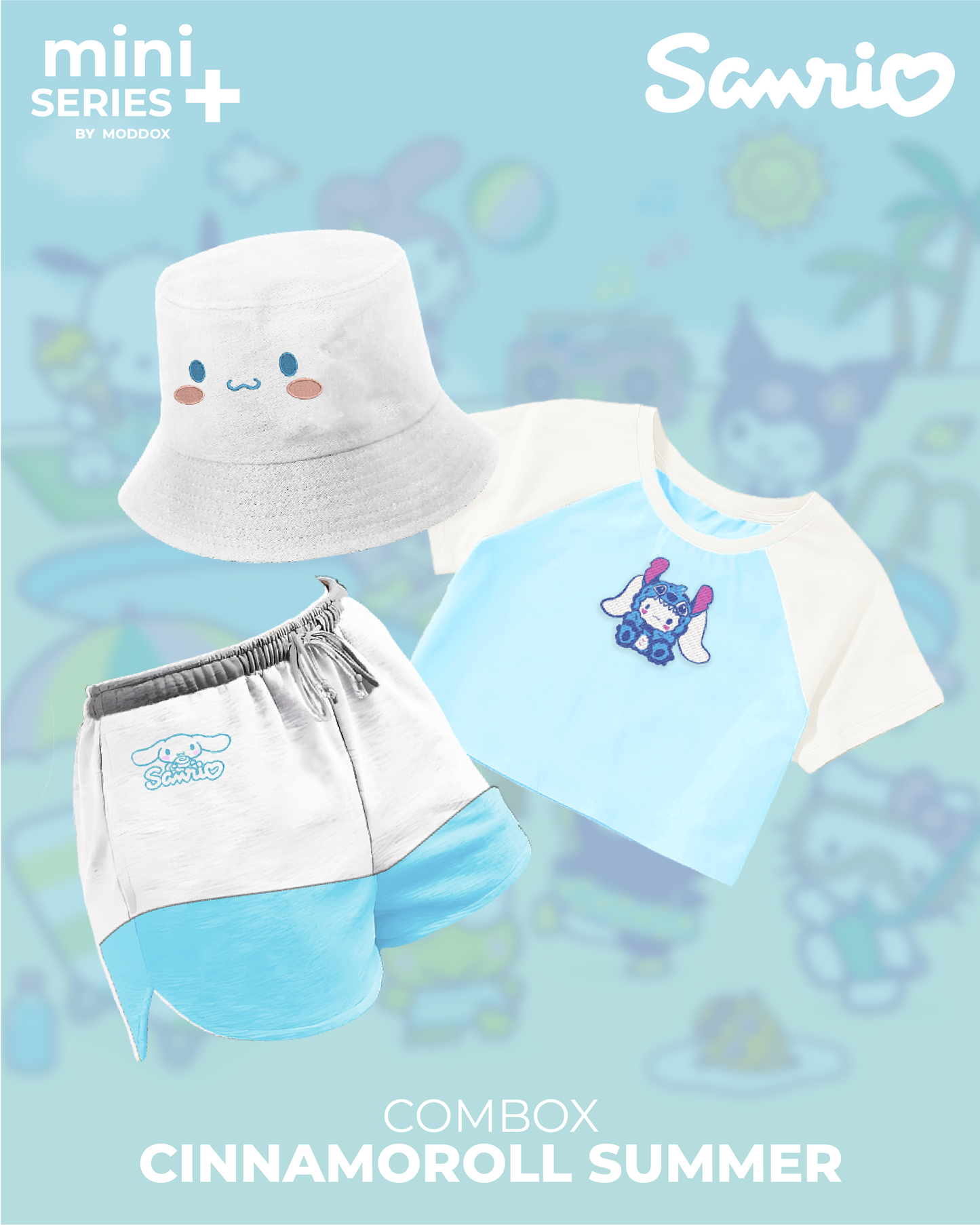 Conjunto | Sanrio | Cinnamoroll