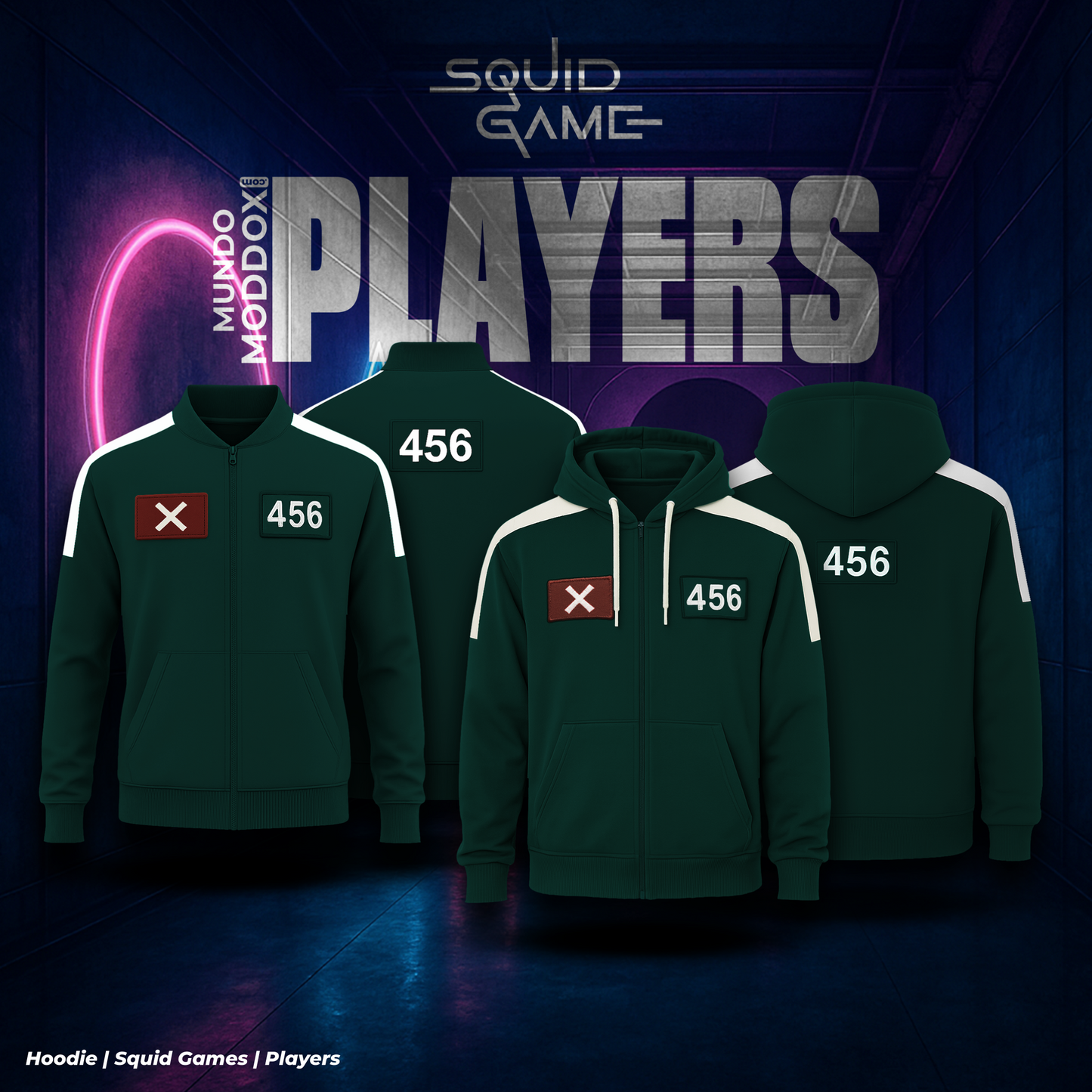 Hoodie | Squid Games | Players