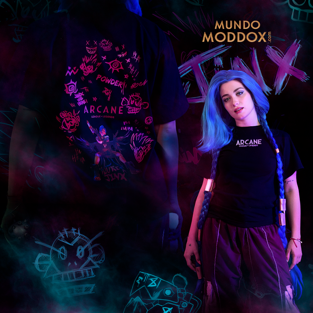 T-shirt | Arcane | Jinx Nightmares