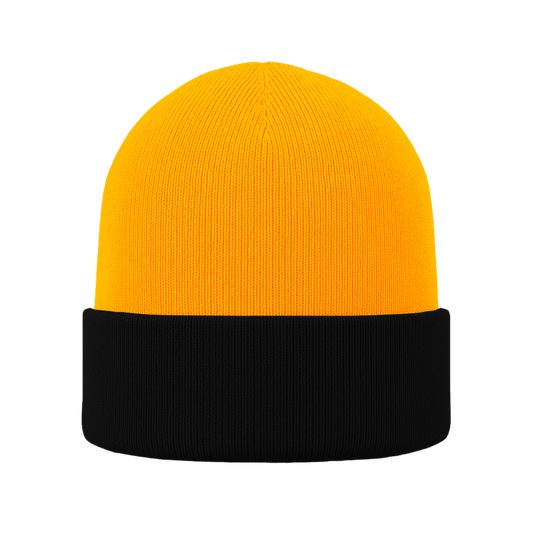 Gorro | Combinado | Cabeza amarillo oro (C67) / Frente negro (C67)